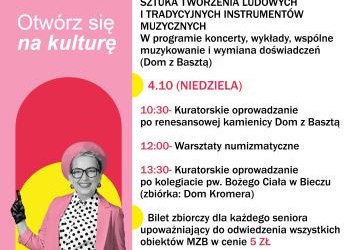 Weekend Seniora z kulturą w MZB